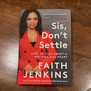 Sis, Don't Settle by Faith Jenkins Book